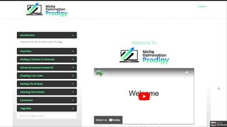 Niche Domination Prodigy REVIEW DEMO