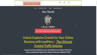Lead Hero Review - Create a Large Email List and Drive Sales