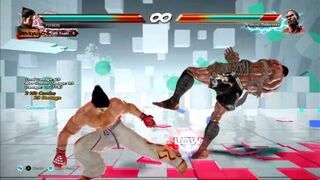 Tekken 7 kazuya mishima combo from the first hellsweep with max damage ????????