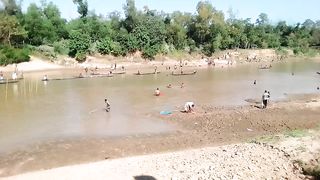 Fishing in the river