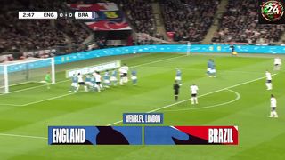 Brazil Vs England Football Match 2024