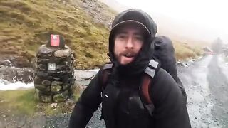 SOLO Mountain Camping in a RAIN STORM | My tent was tested to the LIMIT