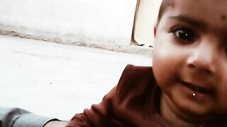 My cute baby