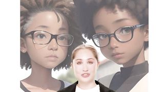 Read about a 11 & 12 year old black girl who overcame strabismus at 19 months old, bravely stood up