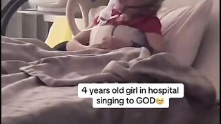 4yrs old girl singing praises to God????