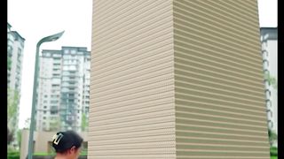 Domino falling down