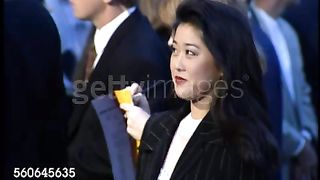 1995 DEVIL IN A BLUE DRESS PREMIERE: Athlete Kristi Yamaguchi