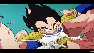 Goku vs vegeta first fight