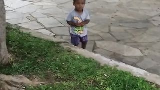 Passeio na praça