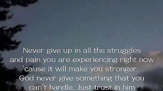 keep fighting my friend