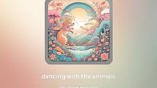 kids vedio, dancing with the animal.