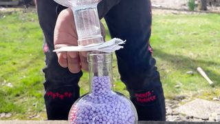 Bottol rolling video