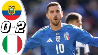 Italy vs Ecuador 2-0 Highlights & All Goals 2024 HD #football #footballhighlights