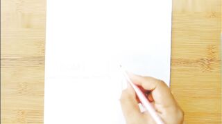 How to draw a girl with beautiful hair step by step ◉⁠‿⁠◉