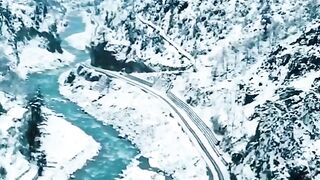 Snow fall Pakistan ????????