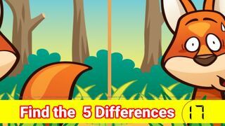 Find the 5  differences|Very intresting game you will love it