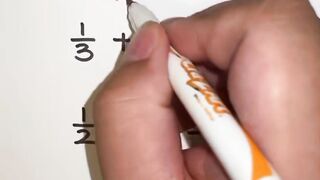 Addition of fractions