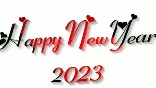 Happy New year in advance 2023