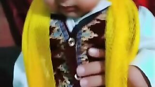 A baby dancing