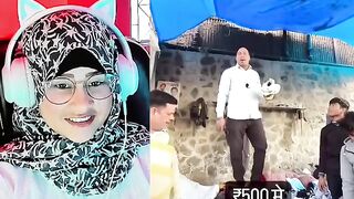 Wow Soo beautiful girl reaction on funny video watch complete