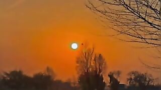 Beautiful sun view with music