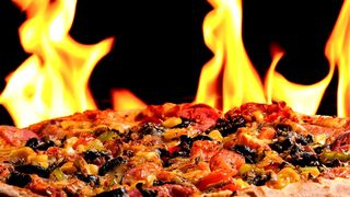 pizza love and food love