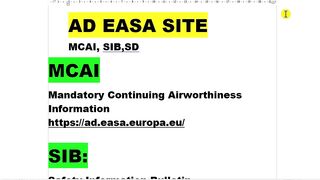 AD EASA SITE