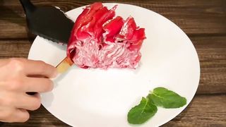 Торт РОЗА! Романтический Легкий Десерт Понравится ВСЕМ! Поздравление с 8 Март