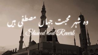 ہ شہر محبت جہاں مصطفی ہے وھی گھر بنانے کو دل چاہتا ہے | slowed and reverb |