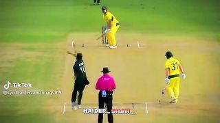 "Muhammad Shaheen: Unforgettable Wicket & Bowling Mastery Against Australia! ????