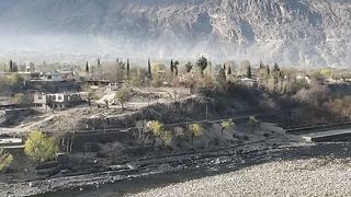 Gilgit City Morning view