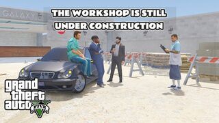 GTA V STORIES. THE WORKSHOP IS UNDER CONSTRUCTION | ABHI WORKSHOP PR KAAM HO RAHA HE |