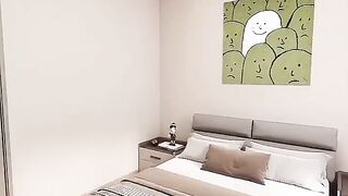 6㎡ Small Bedroom.