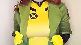 Rogue cosplay. there are many more videos like this on my channel)