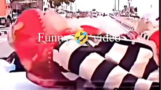 The girl jumped from the bike and got into the car