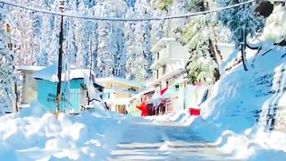 Snowfall in the Town