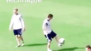 Messi geste technique