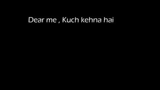 Dear Me - A Short Message To Myself