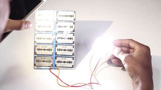 How To Make Solar Panel At Home Using Blades | Solar Cell At Home