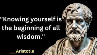 Aristotle Poetics | Philosophy | thought |Knowing yourself is the beginning of all wisdom