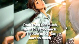 Don't love too much