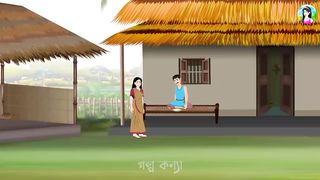 লাল লাউ | Bengali Fairy Tales Cartoon | Rupkothar Bangla Golpo | Tasfir