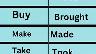 Simple Present vs Simple Past || Irregular Verb