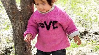 Kid walking