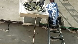 Evportive air cooler installation different ideas