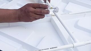 Air cooler evportive fitting