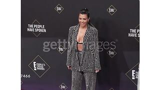 Kourtney Kardashian at the 2019 E! People's Choice Awards