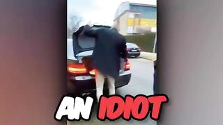 Idiot at work