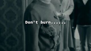 Do not burn yourself not