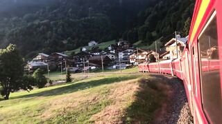 Switzerland Train travel